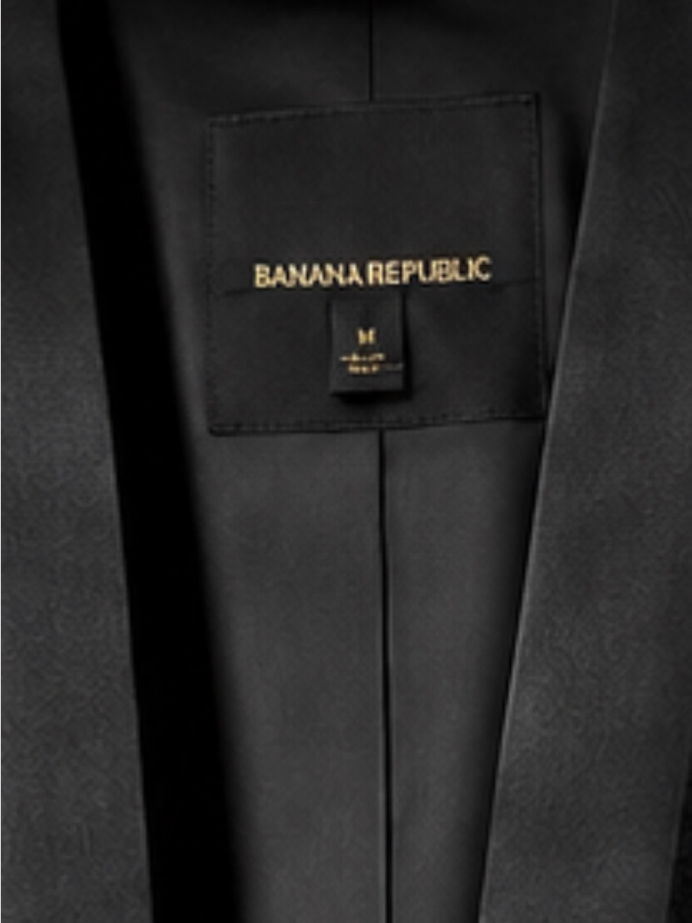 Banana Republic Black Blazer size 12 NWOT - Picture 5 of 6